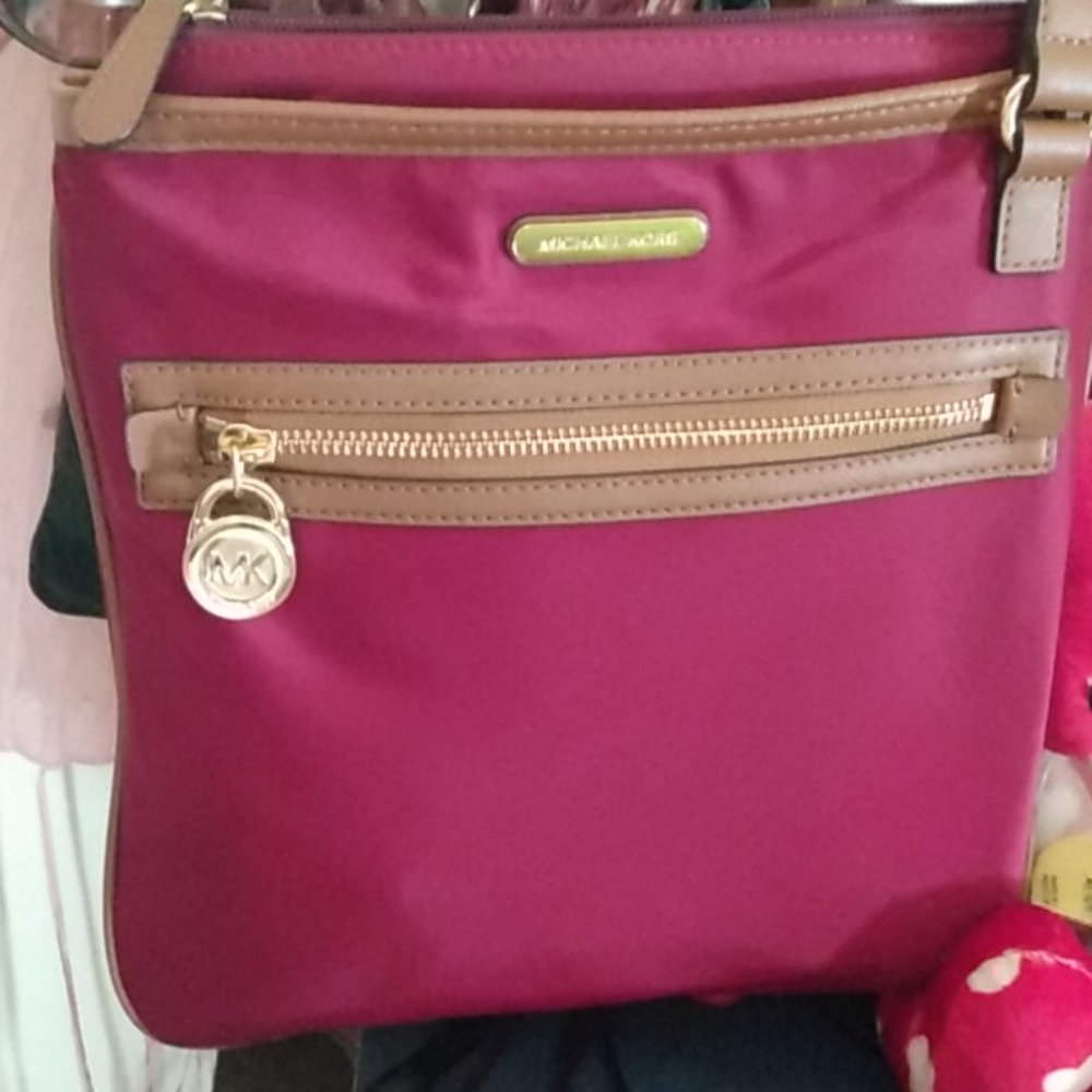 Michael Kors burgundy Crossbody